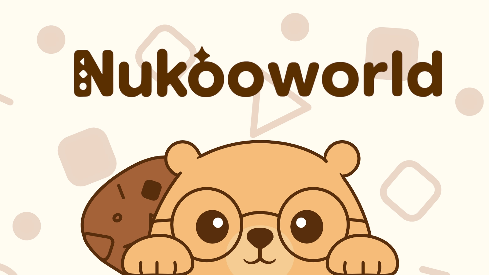Illustrated NukooWorld wallpaper.