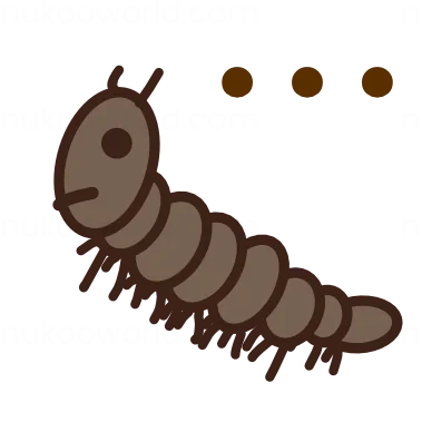Illustration of Mr Centipede. Illustration by o-okun.
